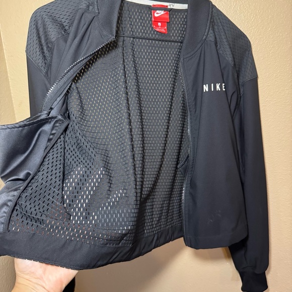 NIKE SPORTSWEAR MESH BOMBER JACKET Women’s size medium - Picture 4 of 12